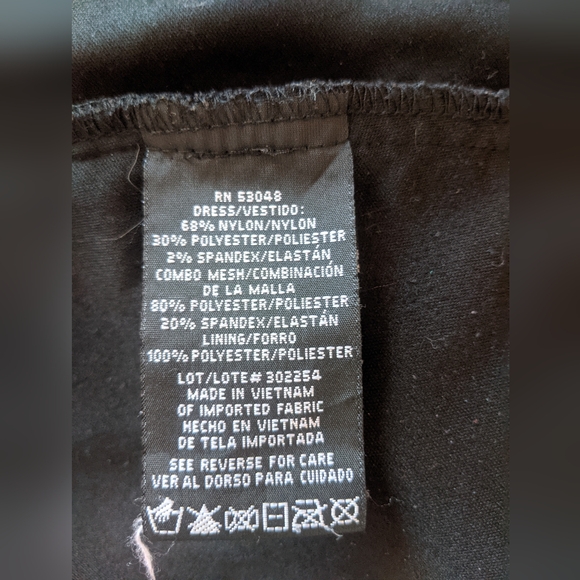 Black lace dress size Small - Picture 5 of 11